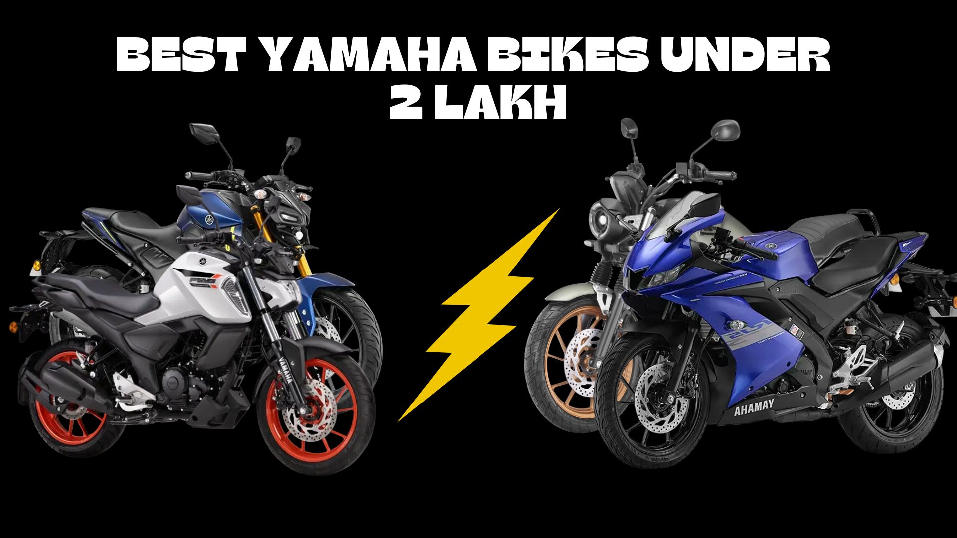 Yamaha bikes